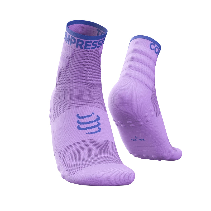 Compressport RUN TRAINING 3D DOTS SOCKS violet/rose clair (Lavender)