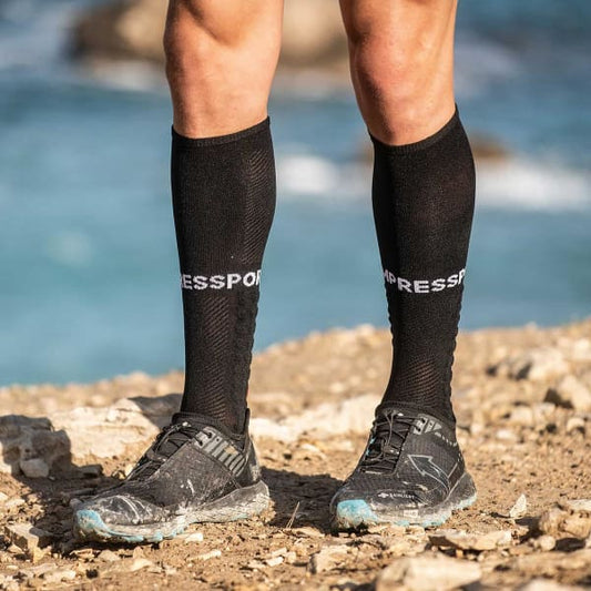 COMPRESSPORT FULL SOCKS RUN Black