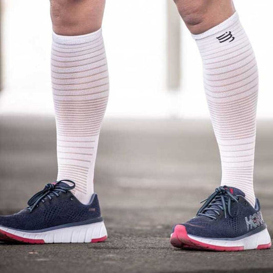 COMPRESSPORT FULL SOCKS RUN White