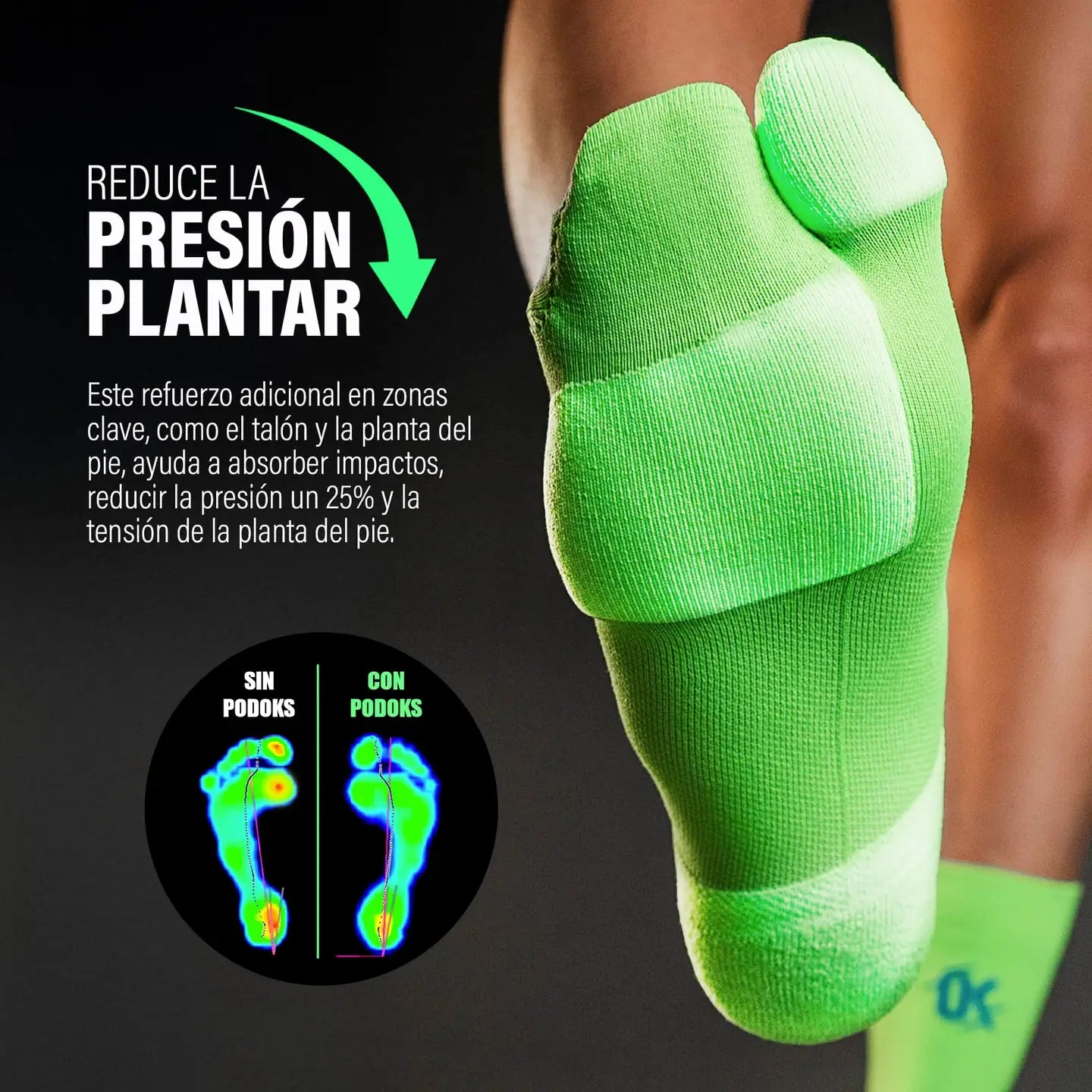 Happy socks to run with fun