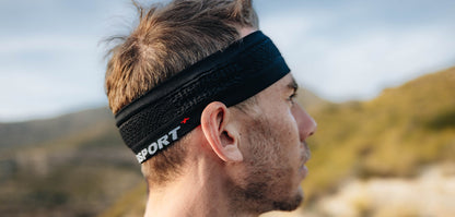 Compressport  Thin Headband On/Off - Black