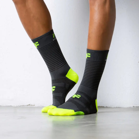 Chaussettes Boost Mid Gris FYKE