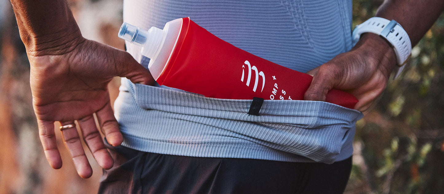 ErgoFlask 500mL Handheld - Red soft flask