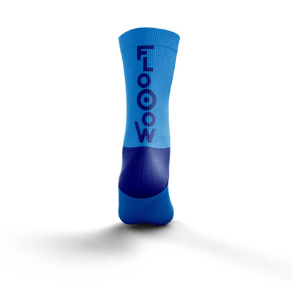 Chaussettes Multisport Medium Cut - Flooow bleu clair & bleu électrique OTSO