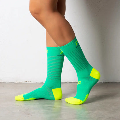 Chaussettes Boost Mid Vert clair FYKE