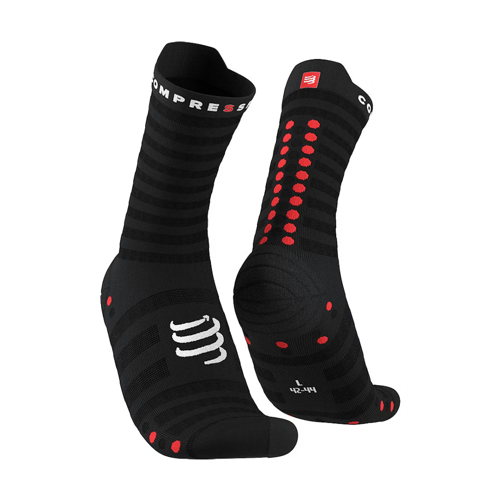PRO RACING SOCKS V4.0 TRAIL Black/Red