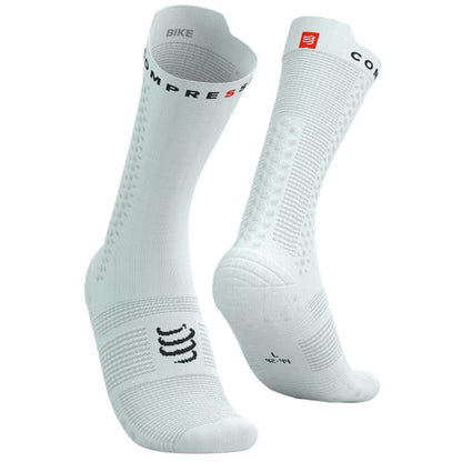 PRO RACING SOCKS V4.0 BIKE WHITE/BLACK