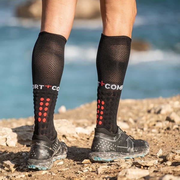 COMPRESSPORT FULL SOCKS RUN Black