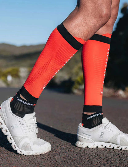 Compressport  Jambières Compression Unisex R2 3.0 - Rouge et Noir
