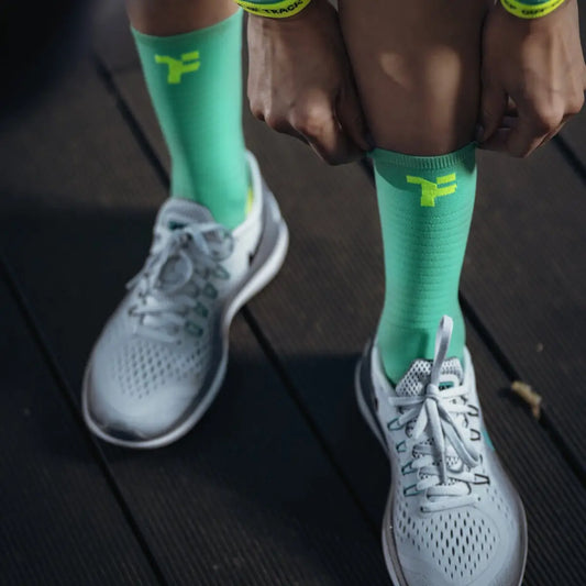 Chaussettes Boost Mid Vert clair FYKE