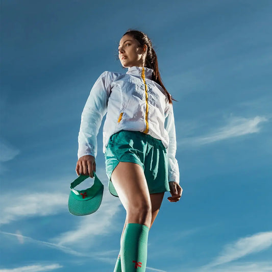 Visière Boost turquoise FYKE