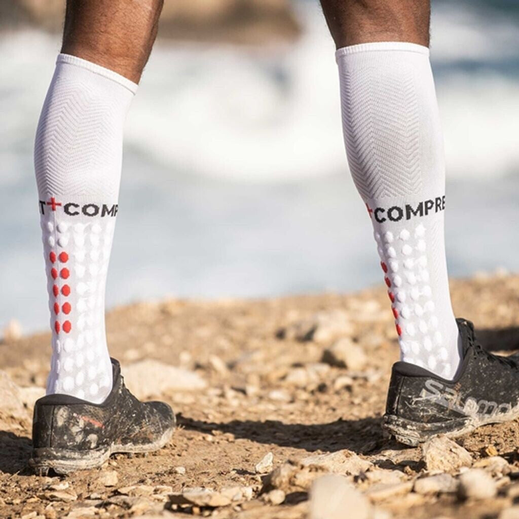 COMPRESSPORT FULL SOCKS RUN White