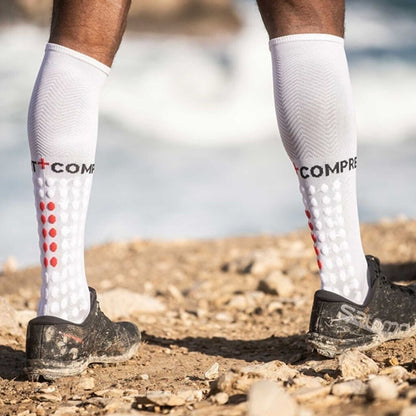 COMPRESSPORT FULL SOCKS RUN White