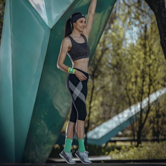 Bandeau Boost Black Melange FYKE