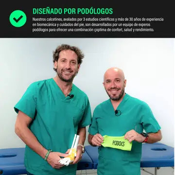 Chaussette de Running Haute Vert PODOKS