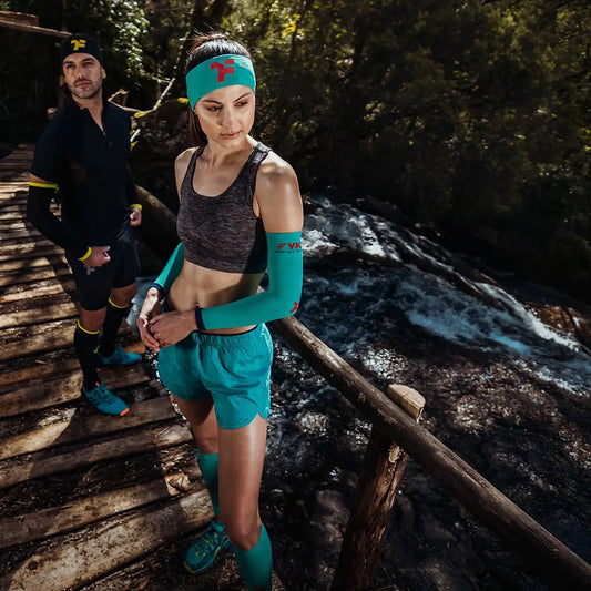 Bandeau Boost Turquoise FYKE