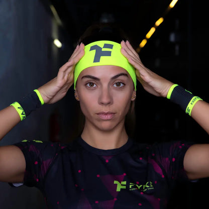 Bandeau Boost Jaune Fluor FYKE
