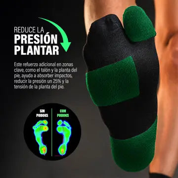 Chaussette Running Pro Noir PODOKS