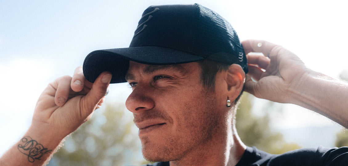 Compressport Trucker Cap - Dazz Blue/White