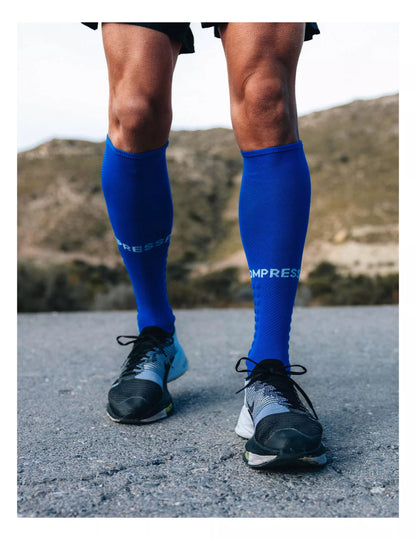 COMPRESSPORT FULL SOCKS RUN Blue