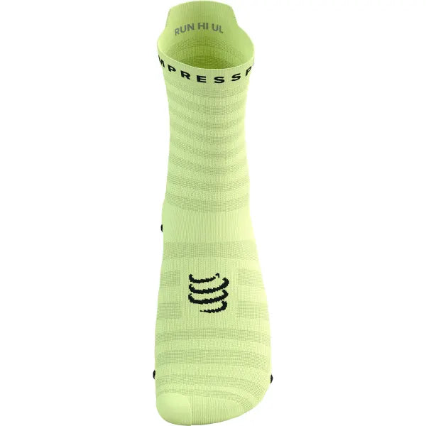 PRO RACING SOCKS V4.0 ULTRALIGHT RUN HIGH SHADOW LIME/BLACK