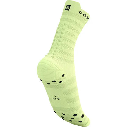 PRO RACING SOCKS V4.0 ULTRALIGHT RUN HIGH SHADOW LIME/BLACK
