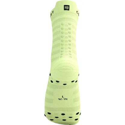PRO RACING SOCKS V4.0 ULTRALIGHT RUN HIGH SHADOW LIME/BLACK