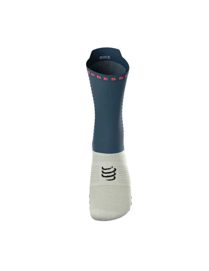 Compressport Bike PRO RACING SOCKS V4.0 Beu/vert aqua/ fluo red