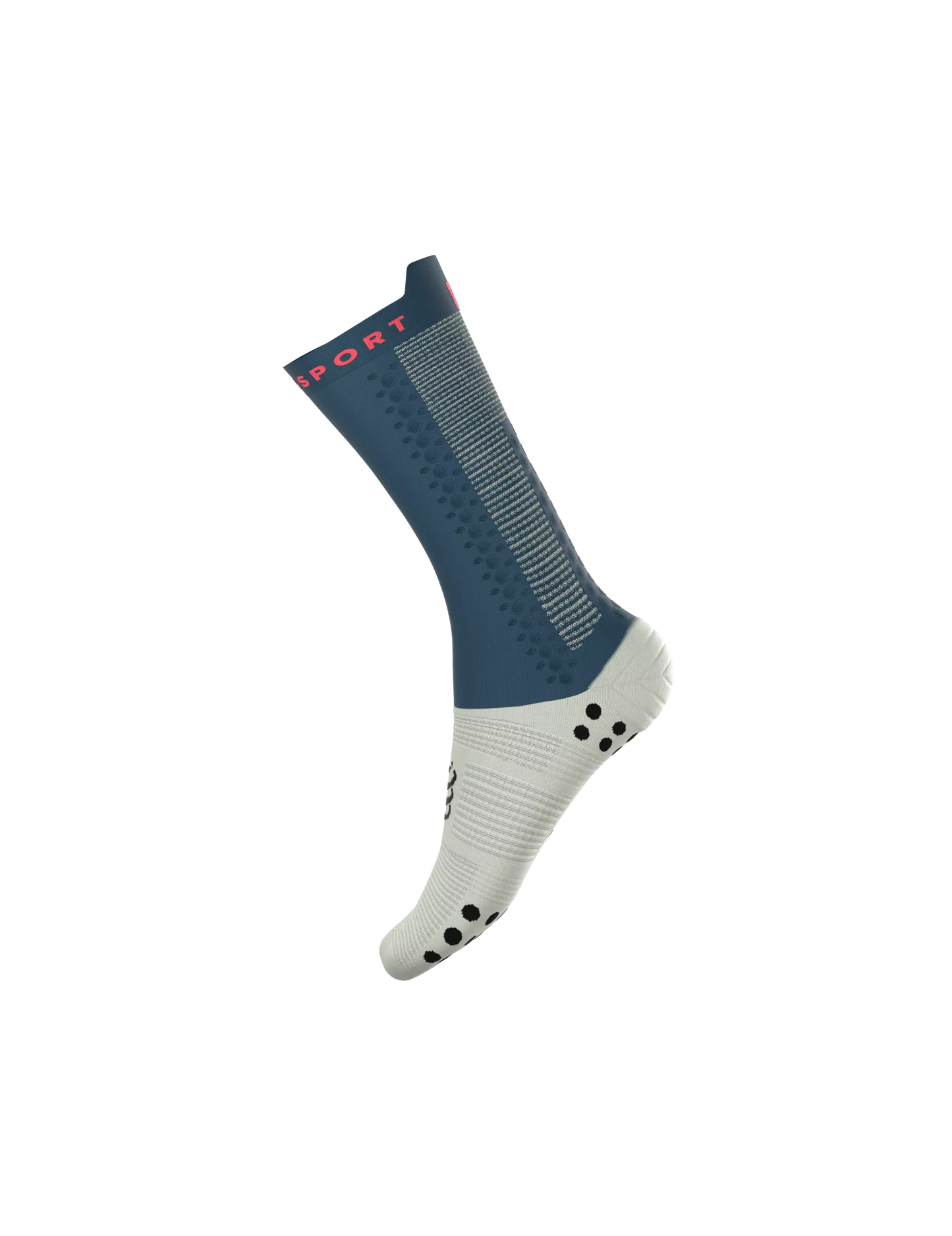 Compressport Bike PRO RACING SOCKS V4.0 Beu/vert aqua/ fluo red