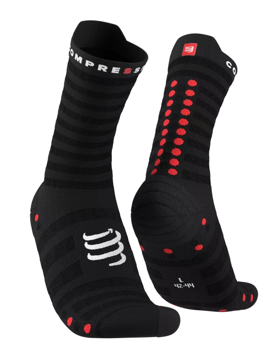 PRO RACING SOCKS V4.0 ULTRALIGHT RUN HIGH Black