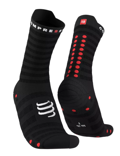 PRO RACING SOCKS V4.0 ULTRALIGHT RUN HIGH Black