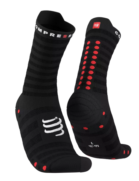PRO RACING SOCKS V4.0 ULTRALIGHT RUN HIGH Black