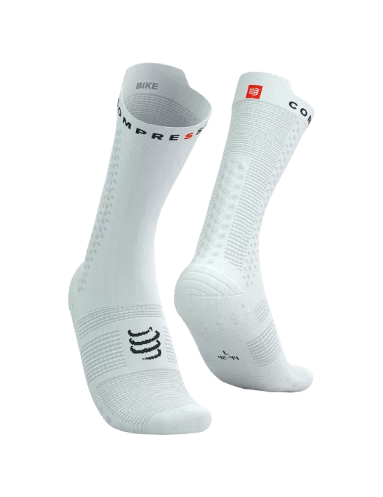 PRO RACING SOCKS V4.0 BIKE WHITE/BLACK