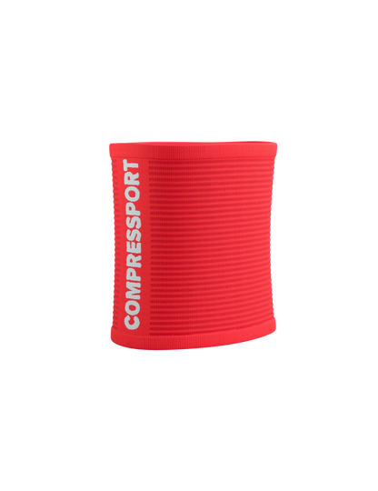 Compressport Sweatbands 3D.Dots - Fluo Red/White