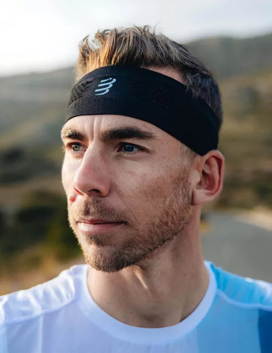 Compressport  Thin Headband On/Off - Black