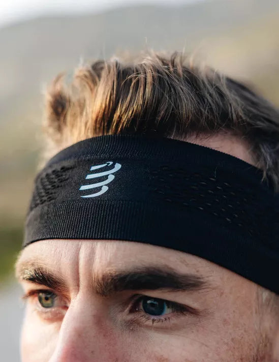 Compressport  Thin Headband On/Off - Black