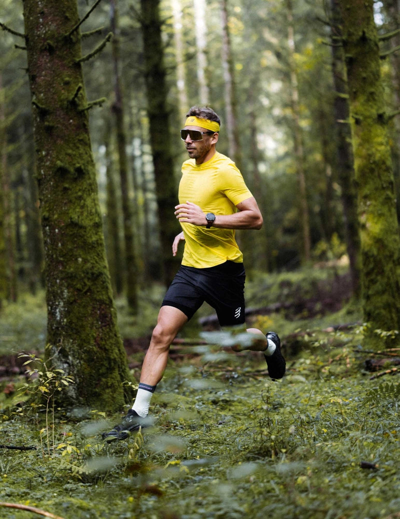 Compressport  Thin Headband On/Off - Yellow