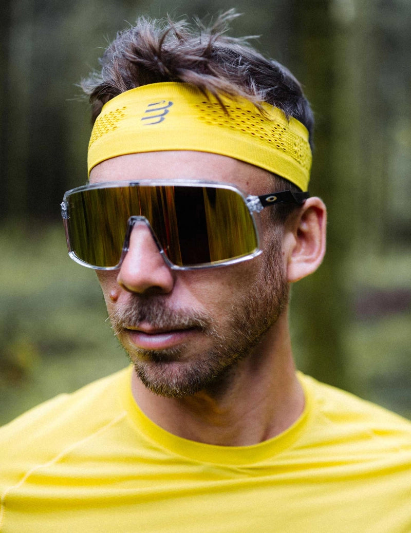 Compressport  Thin Headband On/Off - Yellow
