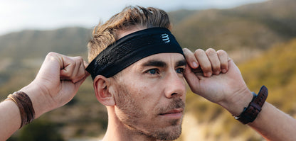 Compressport  Thin Headband On/Off - Black