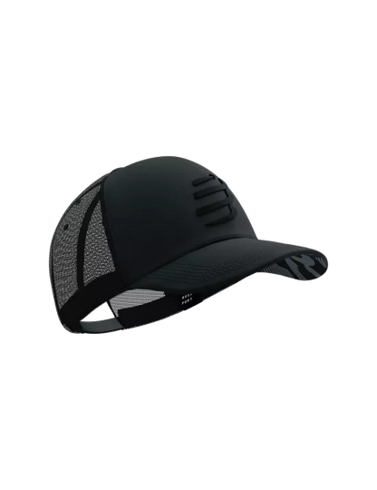Compressport Trucker Cap - BLACK/BLACK REFL