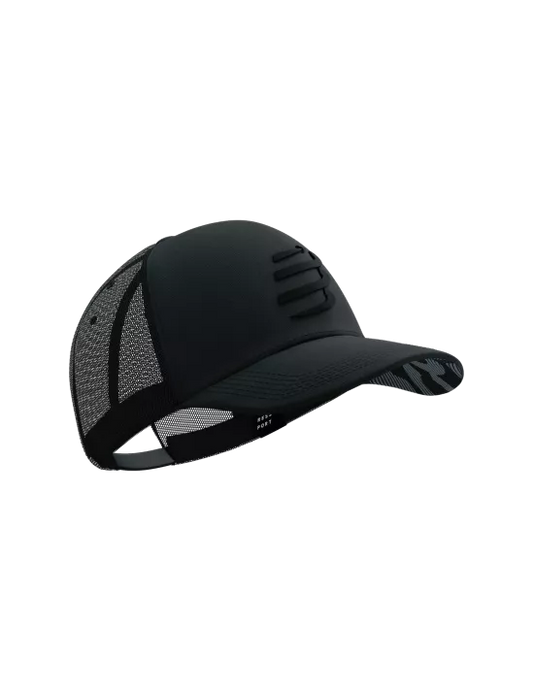 Compressport Trucker Cap - BLACK/BLACK REFL