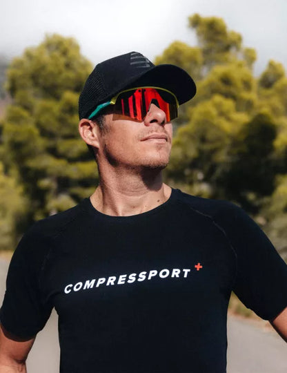 Compressport Trucker Cap - BLACK/BLACK REFL