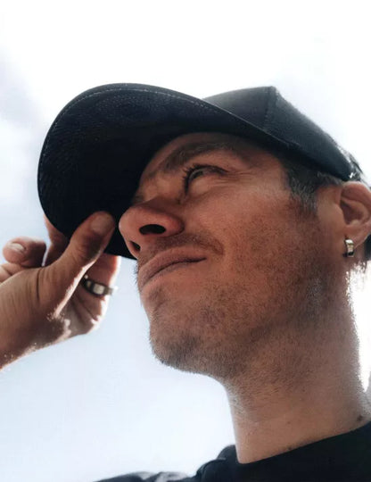 Compressport Trucker Cap - BLACK/BLACK REFL