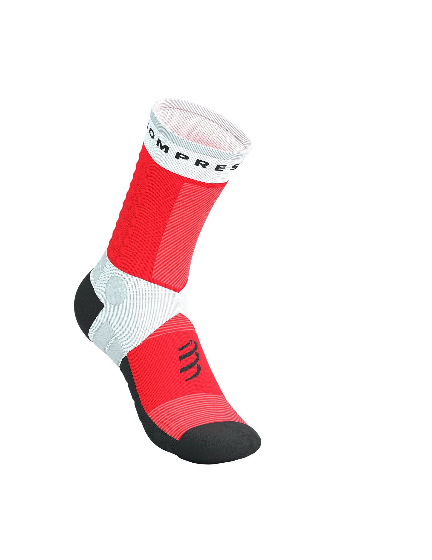 Ultra Trail Socks V2.0 - White/Fluo Red