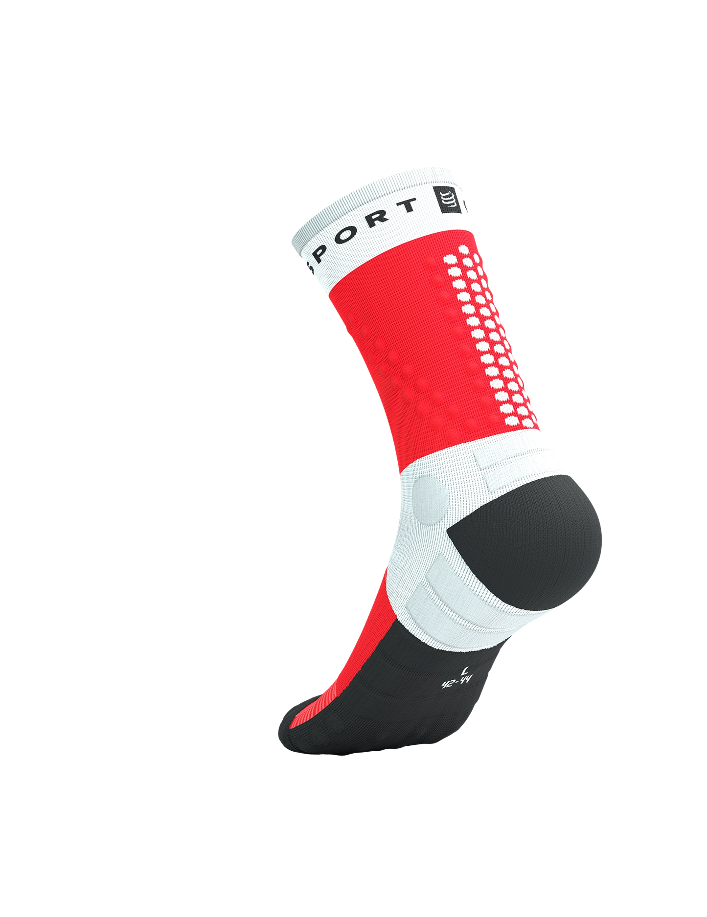 Ultra Trail Socks V2.0 - White/Fluo Red